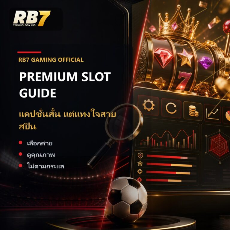แคปชั่นสั้น แต่แทงใจสายสปิน | RB7 Gaming
