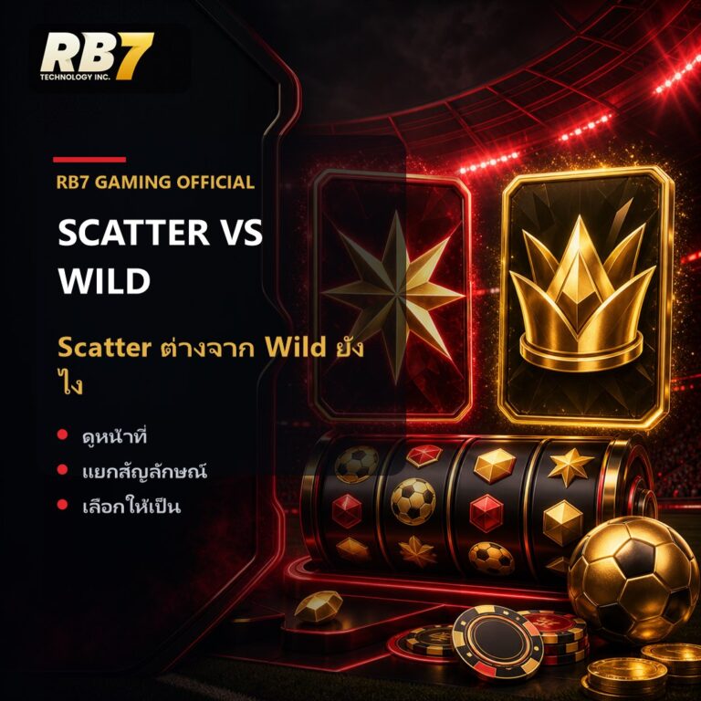 Scatter ต่างจาก Wild ยังไง | RB7 Gaming