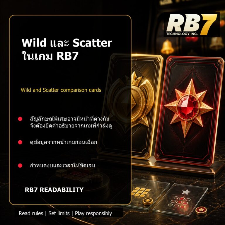 Wild และ Scatter ในเกม RB7 | RB7 Gaming